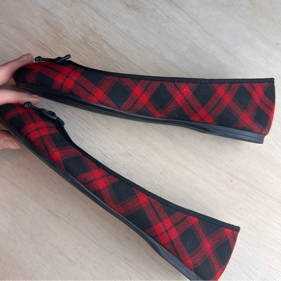 Talbots Jilly Buffalo Plaid ballet flats - Picture 6 of 13